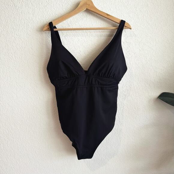 Knix Womens Tamarindo One Piece Swimsuit XL Classic Beach Resort Summer Vacation - Picture 1 of 6